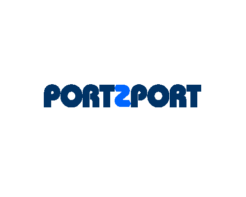 Port2Port logo, לוגו של חברת פורט2פורט